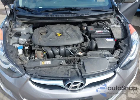 2013 Hyundai Elantra Gls from USA, damaged, VIN KMHDH4AEXDU927738